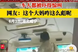 离谱，湖北大妈怒抢公交司机方向盘，乘客惊叫连连，却无人阻止图片