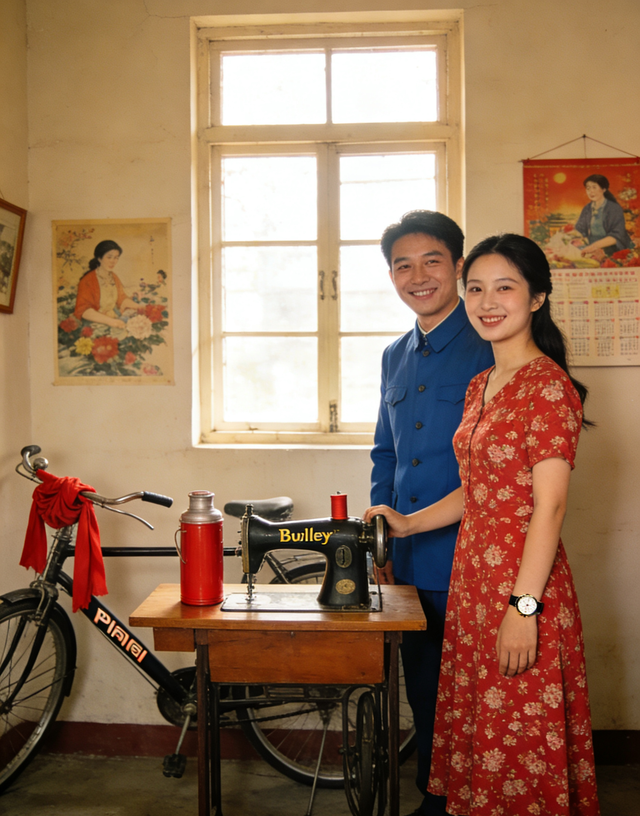 80年代结婚“三大件	”，如今再看依旧让人羡慕，你家当年凑齐了吗