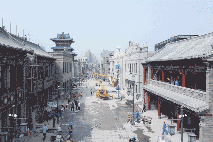 太原市迎泽区：商市脉动丨你好，太原钟楼街