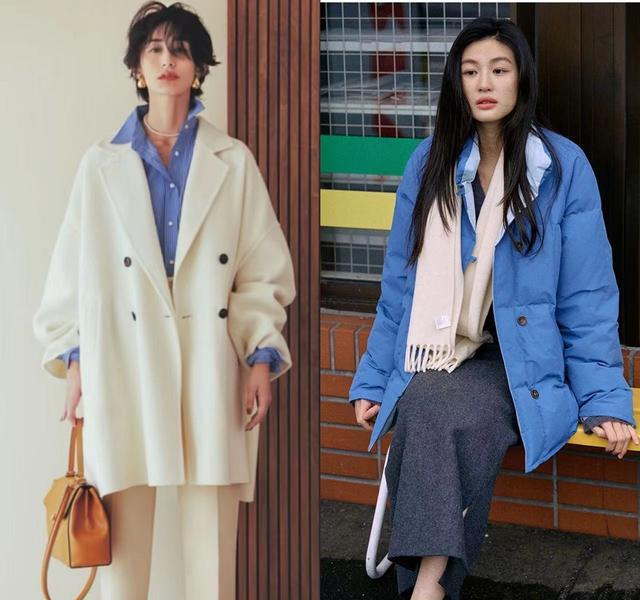 冬天穿这个颜色，温柔又高级