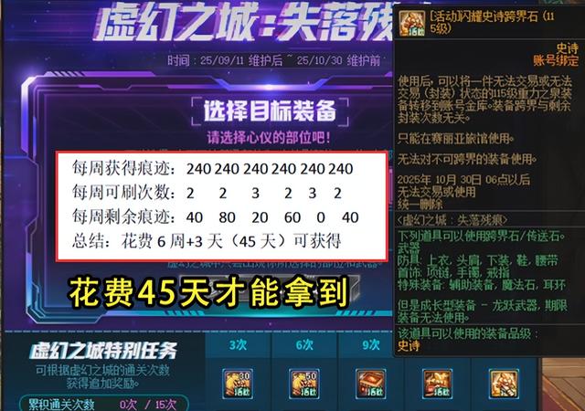 DNF：首个传说之路来了！保底可爆16件装备，45天拿完终极奖励