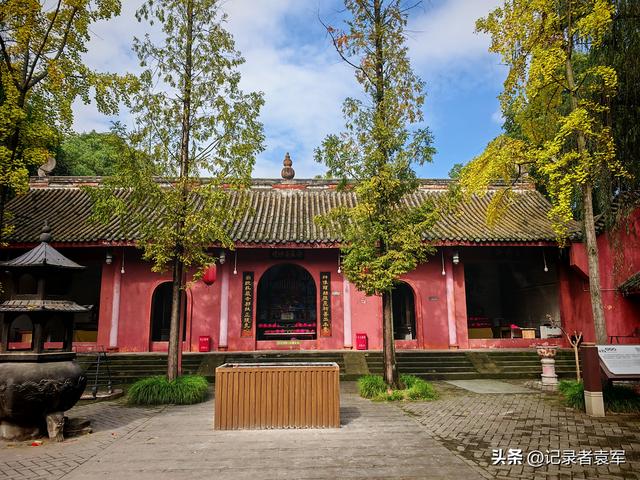 参观德阳孝泉镇姜公祠