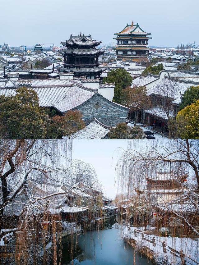❄️ 当一场大雪落进台儿庄 | 我在台儿庄古城等你！ ❄️