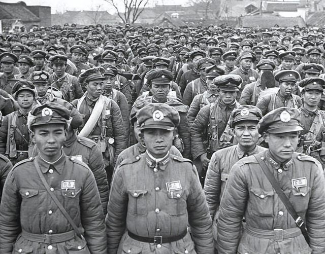 500万解放军有280万都是俘虏兵，蒋介石道：用我训练好的兵打我