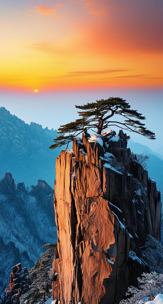 黄山风景区是中国的旅游胜地，