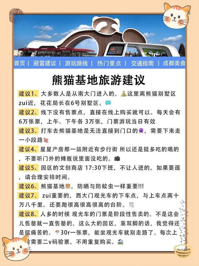 干货成都熊猫基地避坑秘籍一篇说清超全攻略