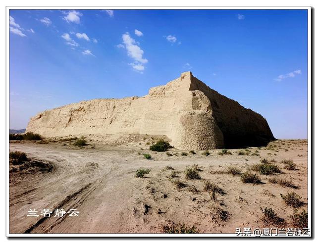 甘肃瓜州：丝路上的千年古城堡 - 六工城遗址