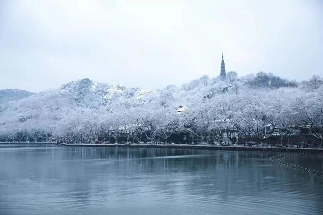 下雪了！下雪了！浙江的第一场雪来了！