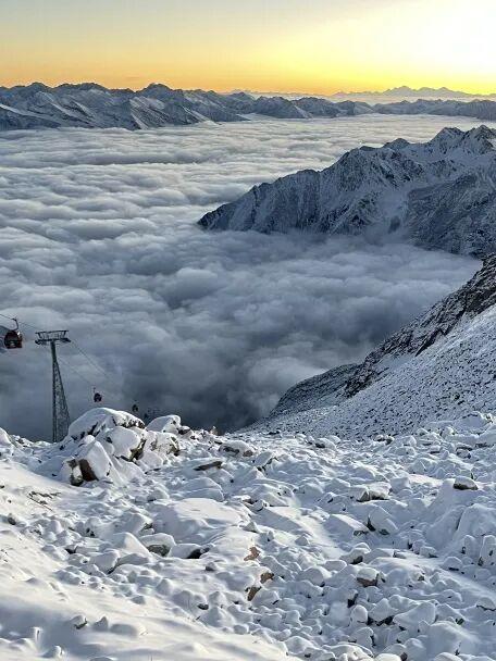 达古秋韵｜当第一缕晨光吻过云海，这里正上演秋日的浪漫相遇