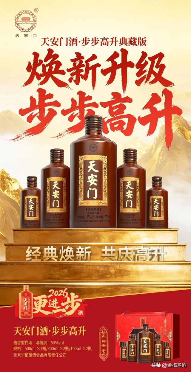 2026步步高升！铁盖天安门酒焕新升级的全新使命