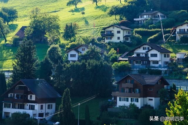 欧游杂记（5）‖ 齿轮火车几上几下瑞吉山，缆车凌空飞跃韦吉斯