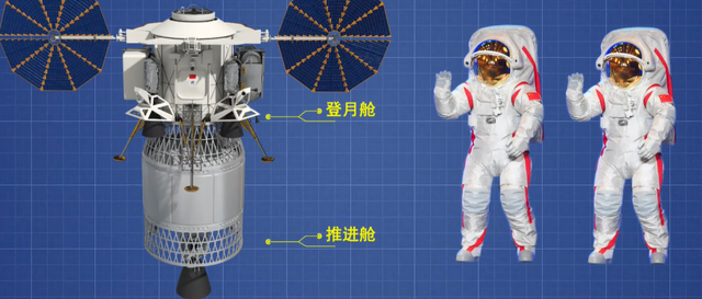 月面着陆器试验成功！长征十号七机并联也告捷, 2030载人登月加速!