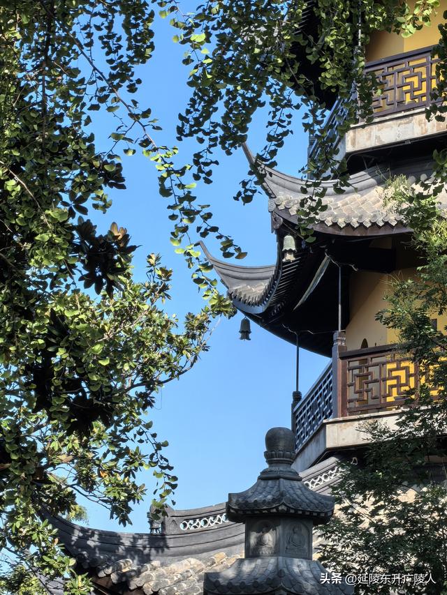 扬州文峰塔，京杭大运河畔四塔之一，塔园寺一体