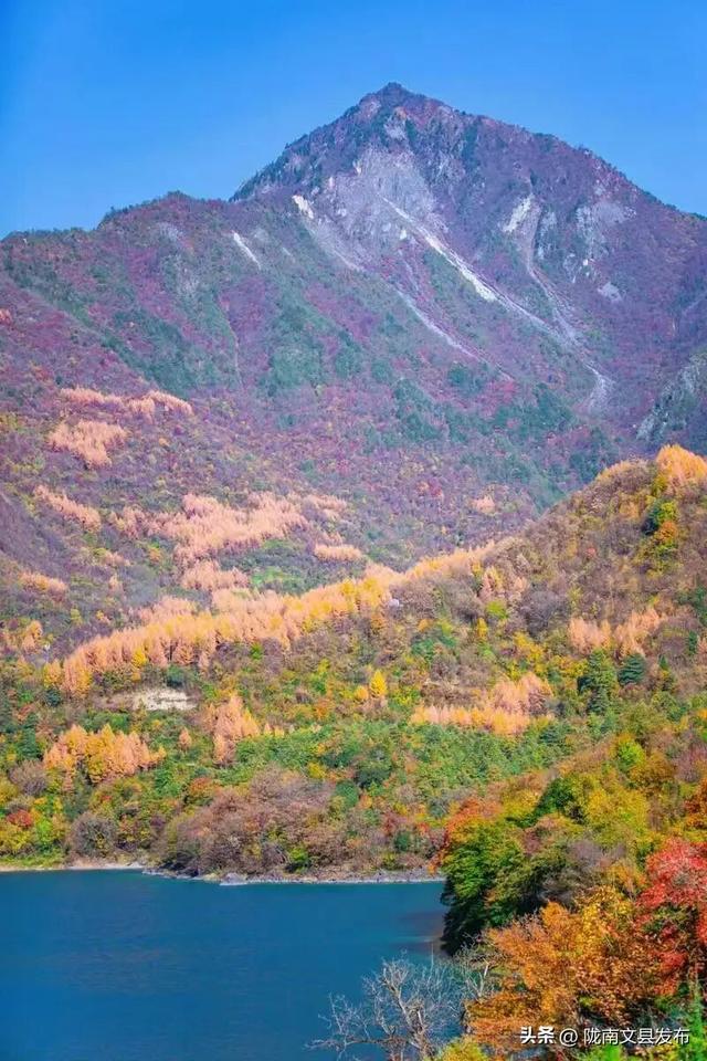 文县天池的秋，是上帝打翻的调色盘！