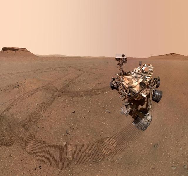 火星探测新里程碑：毅力号揭示红色星球最清晰全景图像