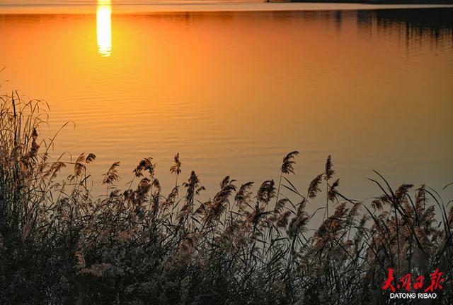 文瀛湖晚秋盛景上线!澄澈湖水与斑斓秋色撞个满怀,赏景正当时~