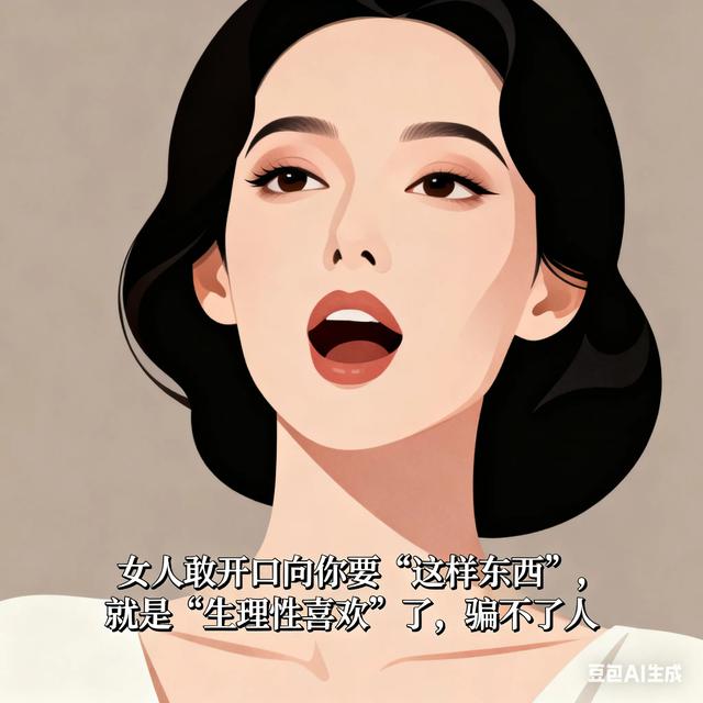 女人敢开口向你要“这样东西”'，就是“生理性喜欢”了骗不了人