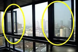 万万不要把窗户装成平开窗，我家一动工物业阻拦，还好没出事！图片