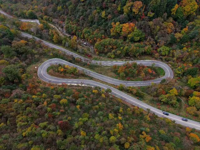 一步一景！旺苍盐井峡五彩斑斓，就像秋日童话甚是迷人！