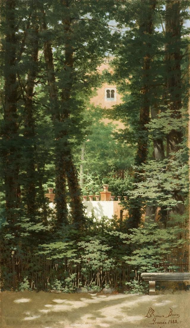 西班牙乡村自然风光，西班牙画家罗梅罗·巴罗斯作品赏