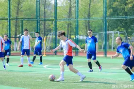 逐梦绿茵场，2024“姑苏杯”足球邀请赛开幕图片