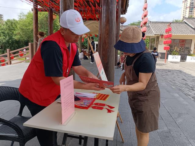 相思小镇“非遗新生八桂漫游计划活动”志愿服务活动