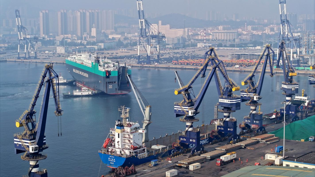 中美日上半年外贸额差距：美国3.7万亿，日本0.72万亿，中国呢？