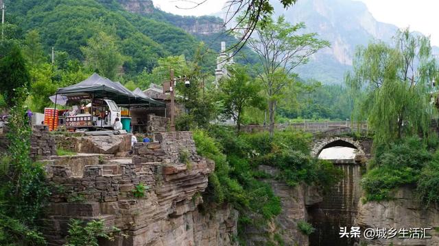 盛夏的锡崖沟 平均气温22℃ 国家级AAAA景区 无门票 免停车费