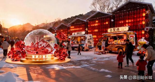 慕田峪春节“够味儿” 火！火！火！