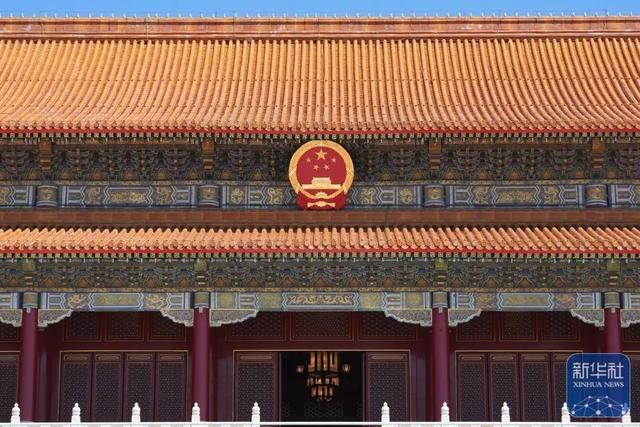 天安门城楼维护检修后重新亮相