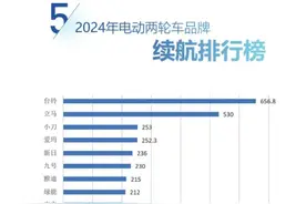 电动车续航排行榜，雅迪、爱玛未进前三！这3个才是最能跑的品牌图片