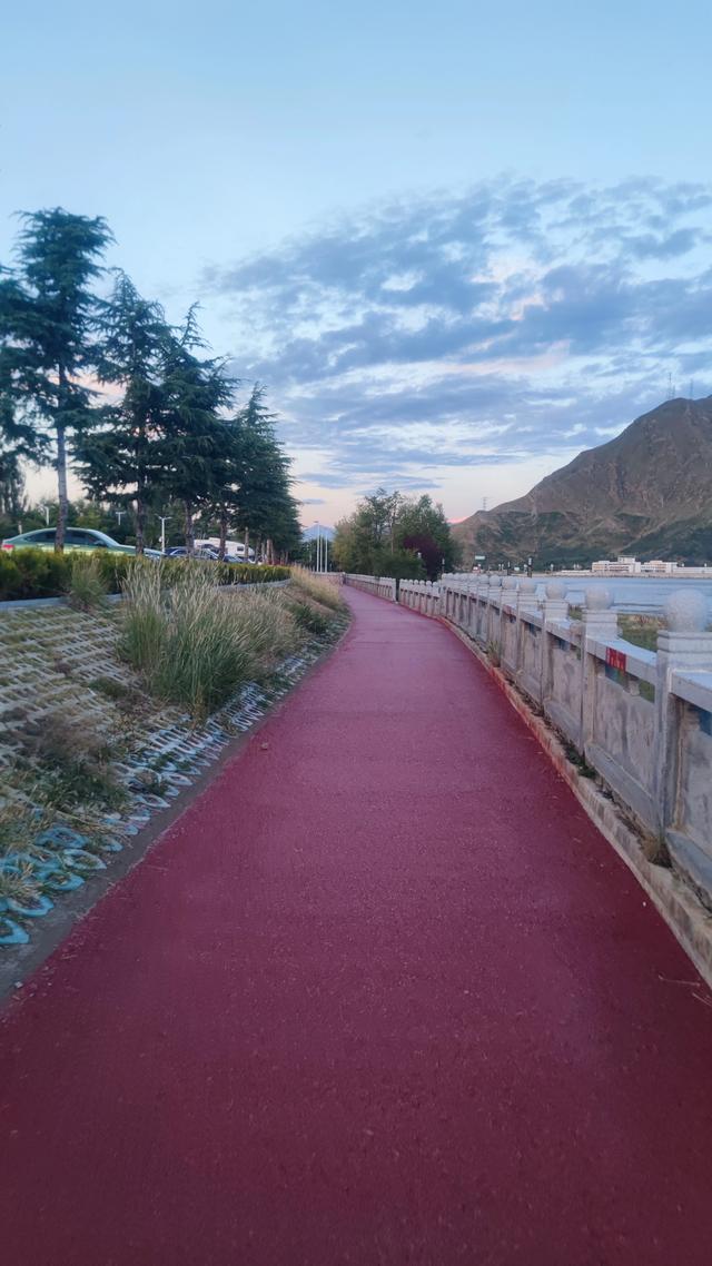 爬拉萨南山公园
