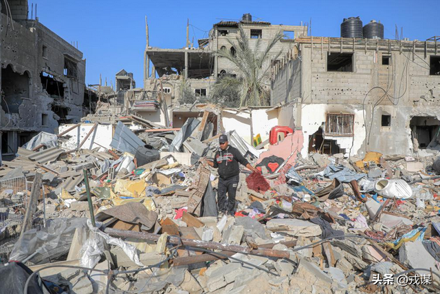 加沙分裂预警！特朗普和平计划失败？黄线划开加沙，以军占半壁