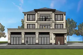 一层当商铺，二层来自住，这套户型工作生活两不误图片