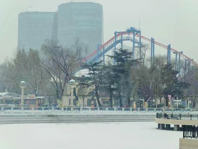 雪落石景山，美景入画来！石景山这里的雪景大片，请您欣赏！