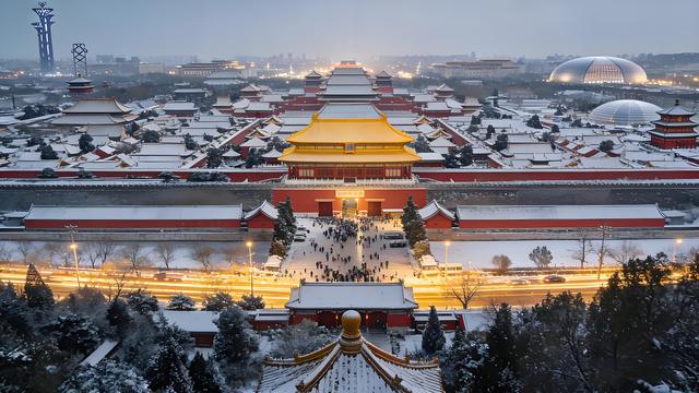 大美中国初冬行，京华冬韵，气象万千！