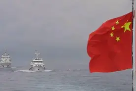 大陆逐渐接管台海，执法面靠近澎湖，赖清德底牌耗尽，向美日求援图片