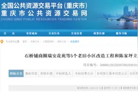 涉及渝北、江北等7个区县！重庆新一批老旧小区将被改造！图片