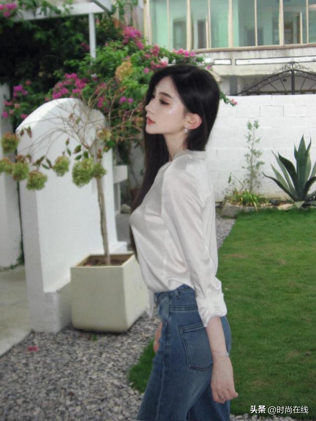 山西一校花美出圈，五官精致，美的无可挑剔	，太迷人了