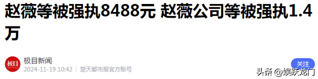 小燕子安好！赵薇封杀4年近况曝光，同名制片人病逝闹乌龙事件！