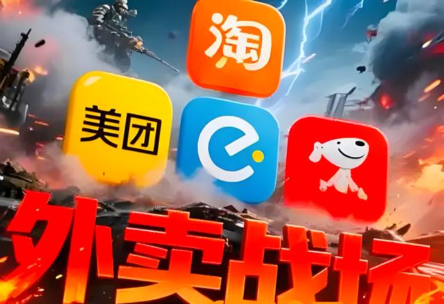 外卖大战成绩单：三家打成平手，下半场才是生死战！