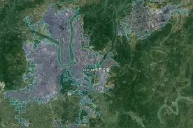 广西壮族自治区14地级市建成区面积图片