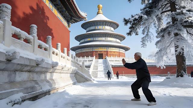 大美中国初冬行，京华冬韵，气象万千！