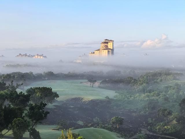 在海口看＂海市蜃楼＂