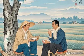 农忙的时候经常在地头吃饭图片
