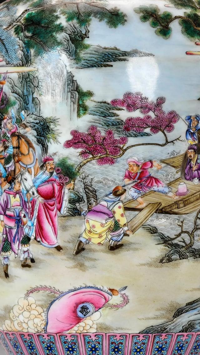 乾隆珐琅彩三国史诗！六大战役暗藏帝王局，天价珍品震撼藏界