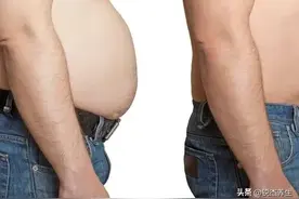 为什么中年男人都肚子大，很少有瘦高身材好的？网友：生活所迫图片