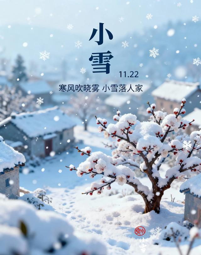 ₁₁.₂₂小雪节气	，发一条不一样的文案：盼岁月无恙，今冬不寒