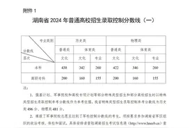湖南省2024年高考分数线公布！图片