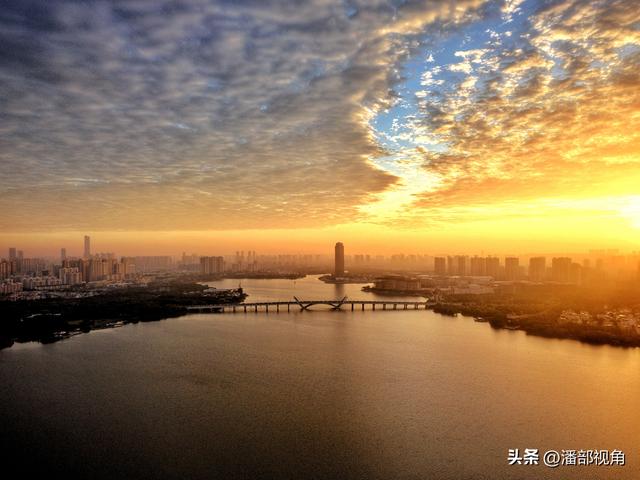 空中看蠡湖四时风光，尽显无锡大美山水之城